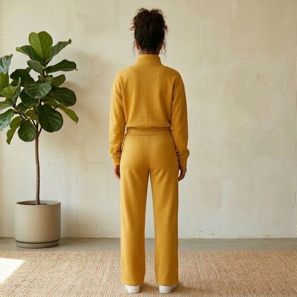 Stylish Mustard Women's Track Suit - Picture 2 of 12